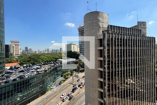 Vista de apartamento à venda com 1 quarto, 43m² em Jardim Paulistano, São Paulo