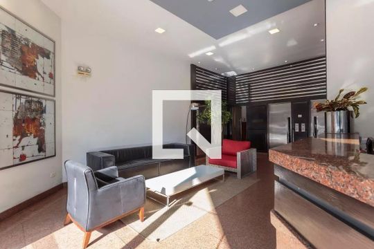Hall social de apartamento à venda com 1 quarto, 43m² em Jardim Paulistano, São Paulo