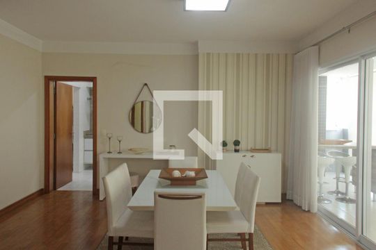 Sala de apartamento para alugar com 3 quartos, 160m² em Embaré, Santos