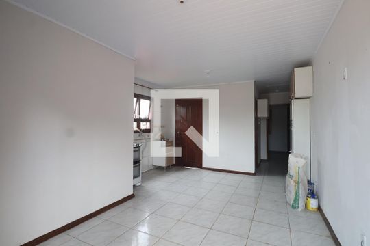Sala/Cozinha de casa à venda com 3 quartos, 50m² em Fátima, Canoas