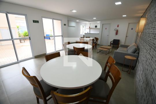 Área comum - Salão de festas de apartamento para alugar com 2 quartos, 66m² em Vila Industrial (campinas), Campinas