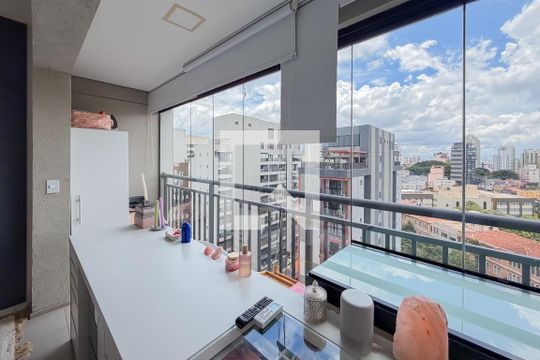 Varanda do Studio de kitnet/studio à venda com 1 quarto, 21m² em Vila Mariana, São Paulo