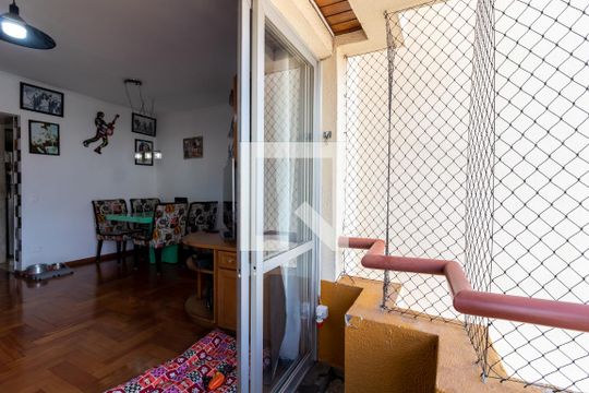 Varanda da Sala de apartamento para alugar com 2 quartos, 75m² em Barro Branco (zona Norte), São Paulo