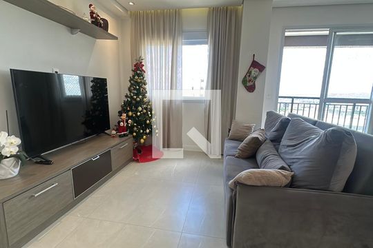 Sala de apartamento à venda com 2 quartos, 84m² em Centro Comercial Jubran, Barueri