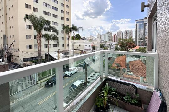 Sacada de apartamento à venda com 2 quartos, 62m² em Baeta Neves, São Bernardo do Campo