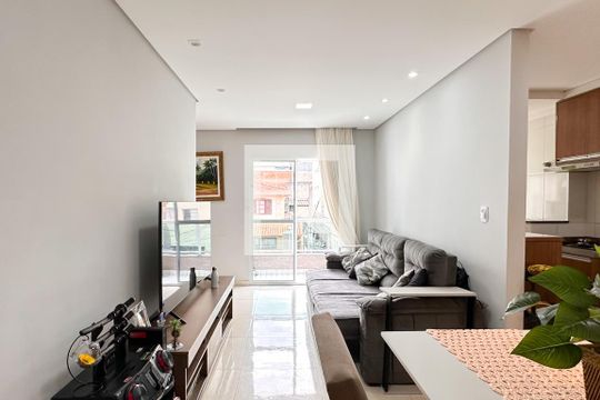 Sala de apartamento à venda com 2 quartos, 62m² em Baeta Neves, São Bernardo do Campo