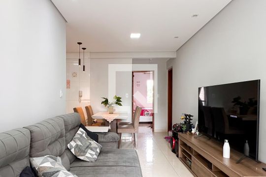 Sala de apartamento à venda com 2 quartos, 62m² em Baeta Neves, São Bernardo do Campo