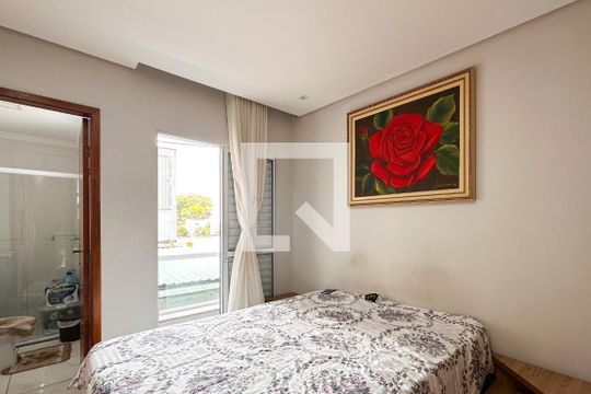 Suíte  de apartamento à venda com 2 quartos, 62m² em Baeta Neves, São Bernardo do Campo
