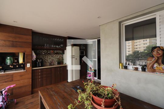 Sacada de apartamento à venda com 3 quartos, 106m² em Chácara Califórnia, São Paulo