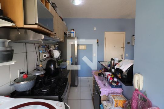 Cozinha e Área de Serviço de apartamento à venda com 2 quartos, 45m² em Novo Osasco, Osasco