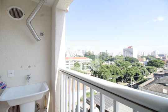 Varanda do Studio de kitnet/studio à venda com 1 quarto, 29m² em Brás, São Paulo