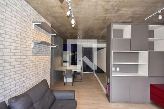 Sala de apartamento para alugar com 2 quartos, 74m² em Panamby, São Paulo