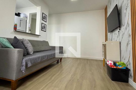 Banheiro da Suíte  de apartamento à venda com 2 quartos, 56m² em Taboão, São Bernardo do Campo