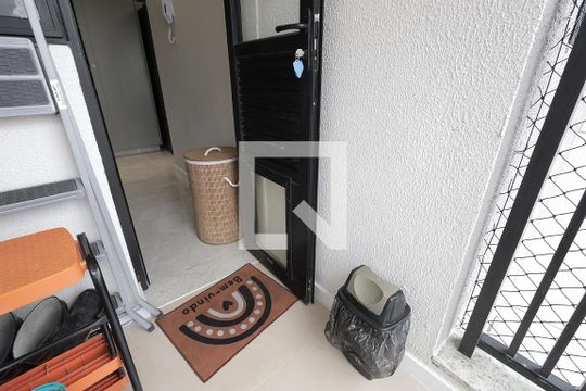 Área de Serviço de apartamento à venda com 3 quartos, 93m² em Campestre, Santo André