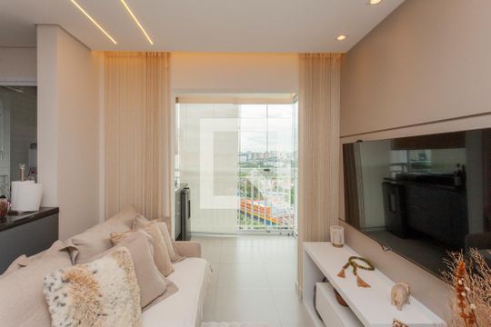Sala de apartamento à venda com 2 quartos, 55m² em Socorro, São Paulo