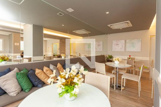 Área comum - Salão de festas de apartamento para alugar com 2 quartos, 55m² em Socorro, São Paulo
