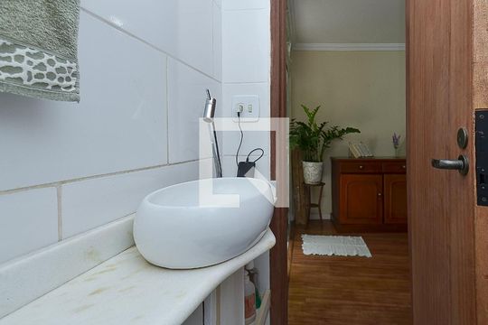 Lavabo de apartamento à venda com 3 quartos, 120m² em Santa Cruz, Belo Horizonte