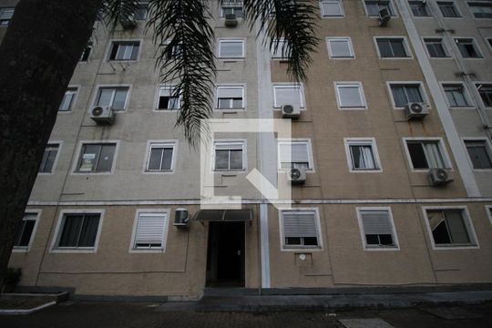 Fachada do bloco de apartamento à venda com 2 quartos, 48m² em Passo das Pedras, Porto Alegre