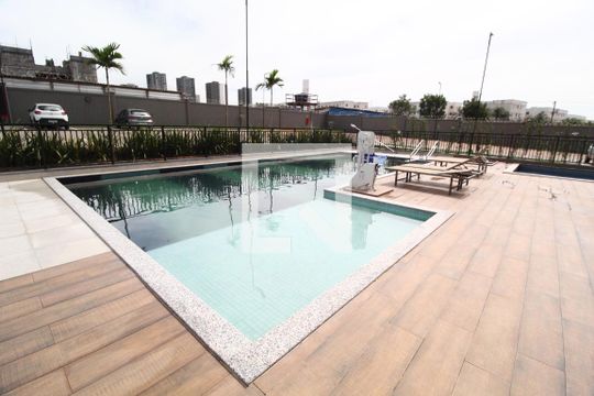 Área comum - Piscina de apartamento para alugar com 2 quartos, 55m² em Shopping Park, Uberlândia