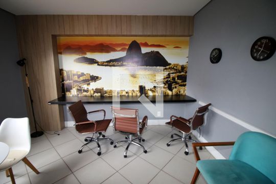 Área comum - Co working de kitnet/studio à venda com 1 quarto, 35m² em Vista Alegre, Rio de Janeiro