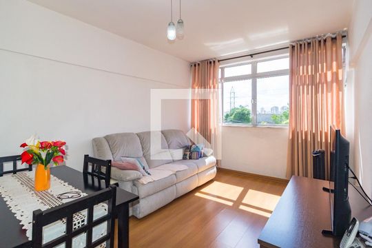 Sala de apartamento à venda com 1 quarto, 52m² em Vila das Paineiras, São Paulo