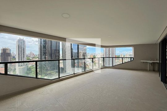 Varanda da Sala de apartamento à venda com 3 quartos, 227m² em Chácara Santo Antônio (Zona Sul), São Paulo