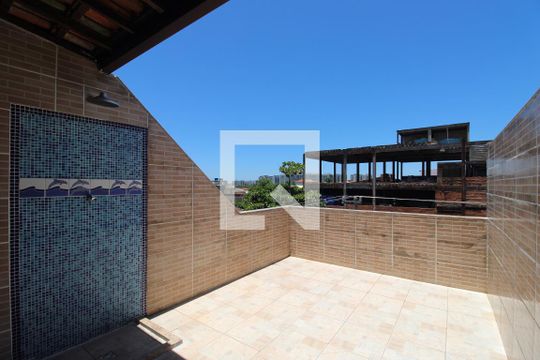 Terraço de casa de condomínio à venda com 2 quartos, 100m² em Curicica, Rio de Janeiro