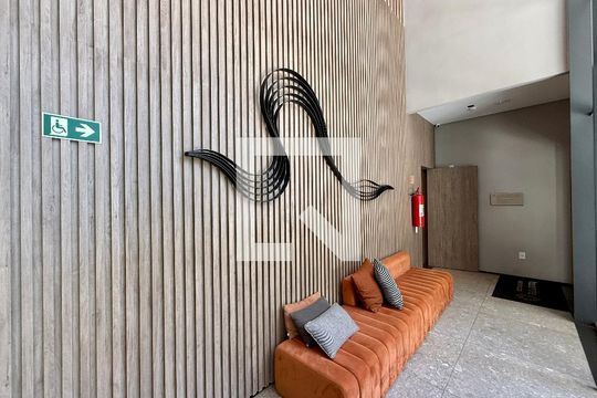 Hall Social Bloco de kitnet/studio para alugar com 0 quarto, 25m² em Jardim das Acacias, São Paulo