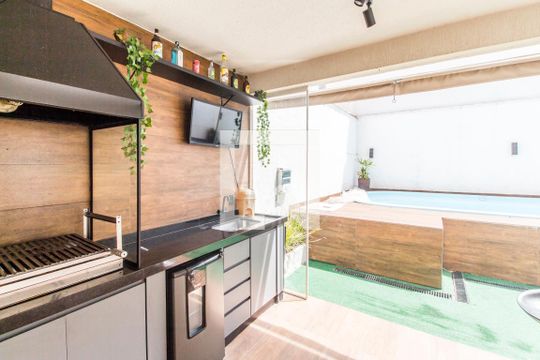Varanda gourmet de casa à venda com 4 quartos, 170m² em Tamboré, Santana de Parnaíba