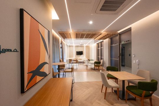 Salão de Festas de kitnet/studio à venda com 1 quarto, 34m² em Vila da Saúde, São Paulo