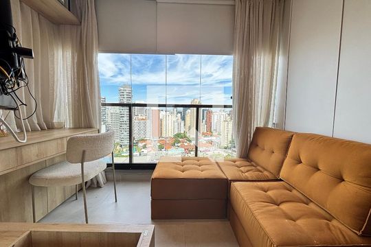 Studio de kitnet/studio para alugar com 1 quarto, 30m² em Vila Nova Conceição, São Paulo