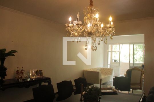 Sala de apartamento para alugar com 3 quartos, 230m² em José Menino, Santos