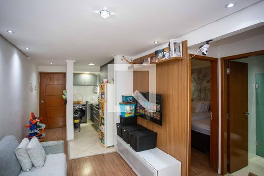 Sala de apartamento à venda com 2 quartos, 52m² em Centro, Diadema