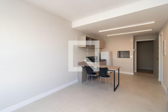 Sala de apartamento à venda com 1 quarto, 44m² em Cidade Baixa, Porto Alegre