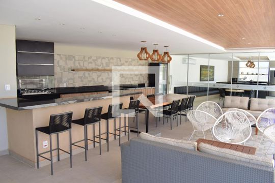 Área comum - Churrasqueira de apartamento para alugar com 2 quartos, 110m² em Bonfim Paulista, Ribeirão Preto