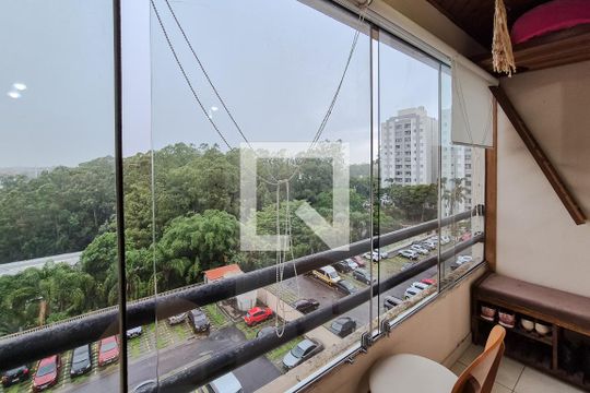 Varanda da Sala de apartamento à venda com 3 quartos, 76m² em Planalto, São Bernardo do Campo