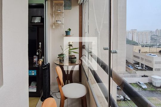 Varanda da Sala de apartamento à venda com 3 quartos, 76m² em Planalto, São Bernardo do Campo
