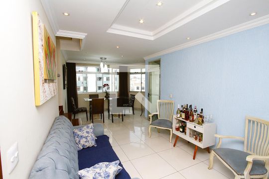 Sala de apartamento à venda com 4 quartos, 269m² em Alto Caiçaras, Belo Horizonte