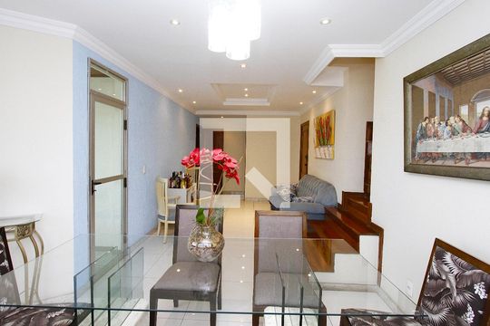 Sala de apartamento à venda com 4 quartos, 269m² em Alto Caiçaras, Belo Horizonte