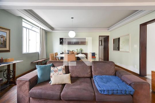 Sala Ambientes de apartamento à venda com 4 quartos, 172m² em Santa Efigênia, Belo Horizonte
