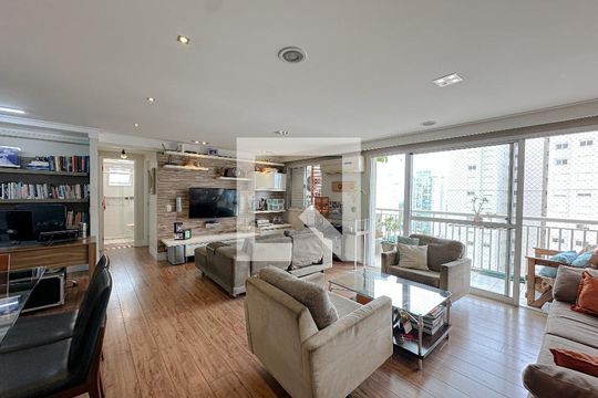 Sala de apartamento para alugar com 2 quartos, 103m² em Água Branca, São Paulo