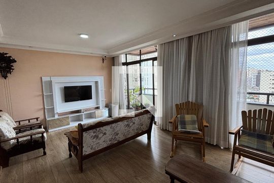 Sala - Sala de Jantar de apartamento à venda com 3 quartos, 144m² em Vila Assunção, Santo André