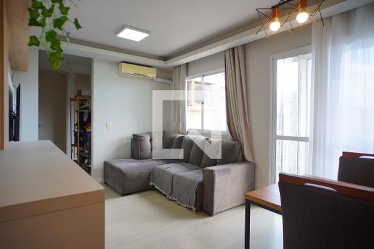 Sala de apartamento à venda com 3 quartos, 69m² em Humaitá, Porto Alegre