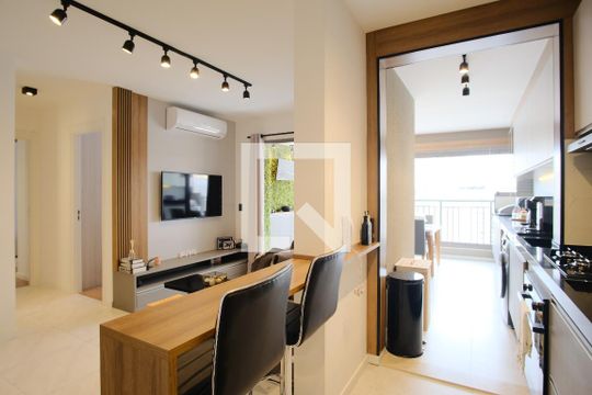 Cozinha e Área de Serviço de apartamento à venda com 2 quartos, 69m² em São Paulo, São Paulo