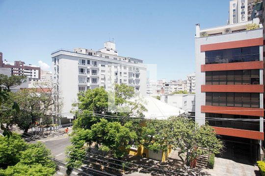 Sala Vista de apartamento à venda com 2 quartos, 87m² em Bom Fim, Porto Alegre