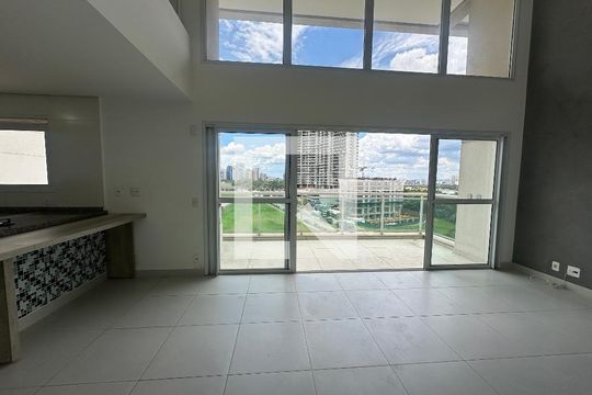 Sala de apartamento para alugar com 3 quartos, 136m² em Alphaville Empresarial, Barueri