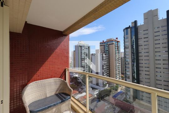 Varanda da Sala de apartamento à venda com 3 quartos, 122m² em Jardim, Santo André
