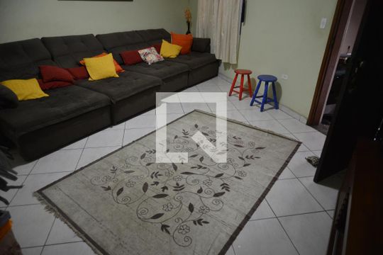 Sala de casa à venda com 3 quartos, 127m² em Vila Curuçá, Santo André
