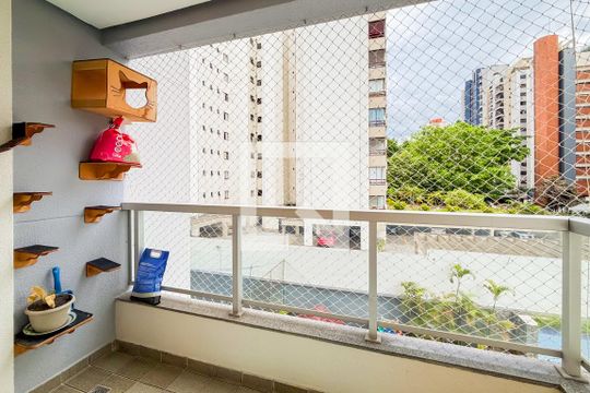 Varanda da Sala de apartamento para alugar com 3 quartos, 120m² em Vila Mariana, São Paulo