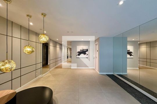 Hall Social Bloco de apartamento à venda com 3 quartos, 83m² em Santo Amaro, São Paulo